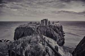 Landschaft Landschaftsfotografie Natur Schwarz-Weiß Landscape Architektur Architecture Outdoor Urban Lost Places Thomas Brand Ebersberg Dunnotaur Castle Schottland England