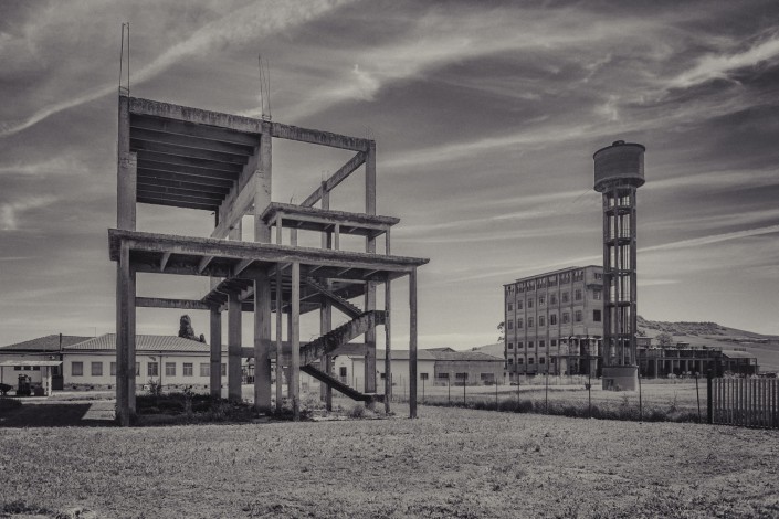 Landschaft Landschaftsfotografie Natur Schwarz-Weiß Landscape Architektur Architecture Outdoor Lost Places Thomas Brand Ebersberg Rohbau Toscana