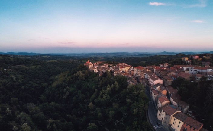 Luftaufnahme Quadcopter Drohne GoPro Aerial Scansano